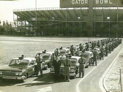 Duval County Patrol Vehicles at the Gator Bowl